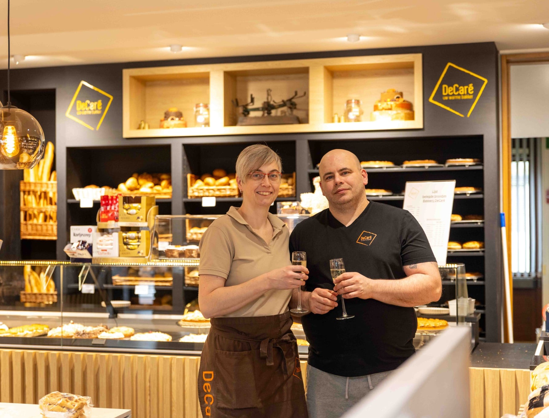 Thomas en Ellen van Bakkerij DeCaré